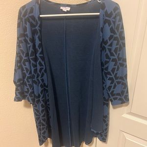 Lularoe short sleeve cover up